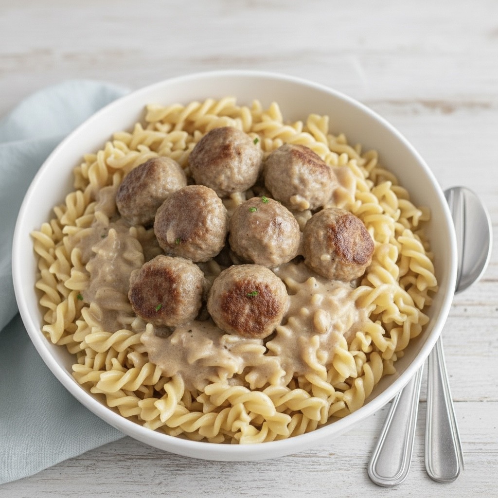 Swedish Meatballs (Easy with Frozen Meatballs) Swedish Meatballs (Easy with Frozen Meatballs)