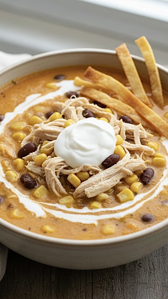 Creamy Chicken Tortilla Soup Creamy Chicken Tortilla Soup