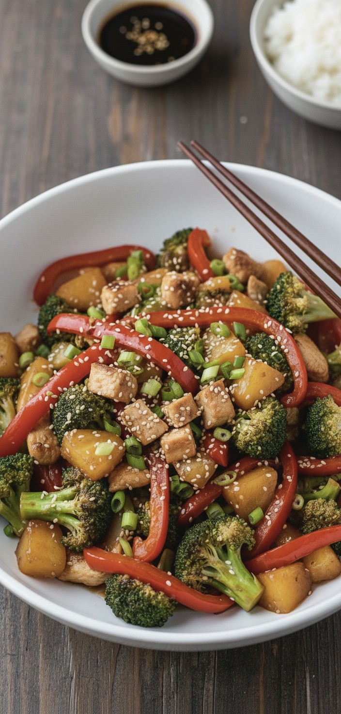 Easy Chicken Stir Fry (With Extra Sauce) Easy Chicken Stir Fry (With Extra Sauce)